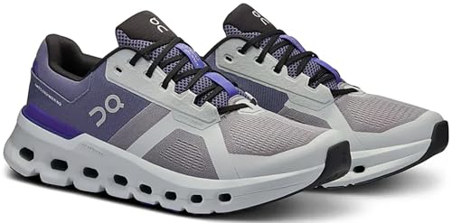 On Men's Cloudrunner 2 Sneakers, Fossil/Indigo, 12.5 Medium US