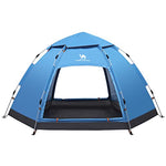 CAMEL CROWN 3-4 Person Instant Tent Easy Setup Camping Tents Portable Waterproof Windproof for Outdoor Hiking Mountaineering