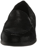 Trotters Women's Deanna Flat Sandal, Black Mini Dot, 7.5 X-Wide