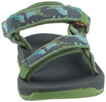 Teva Boy's Hurricane XLT2 Sandal, Dino Meadow Green, 8 Toddler