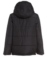 Timberland Boys' Heavyweight Puffer Jacket, All Black, 14-16