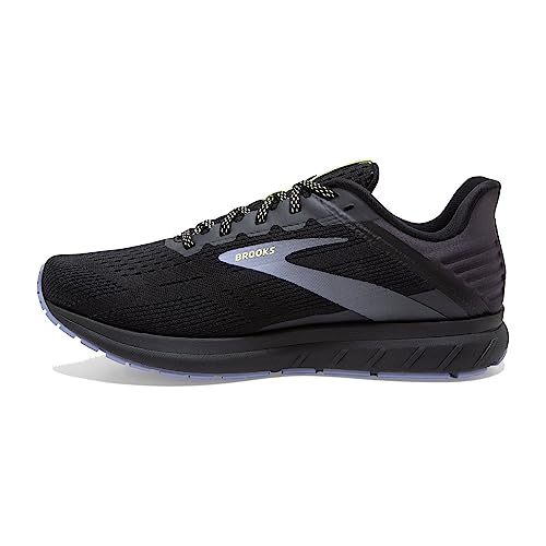 Brooks Women’s Anthem 5 Neutral Running Shoe - Black/Ebony/Purple - 6.5 Medium