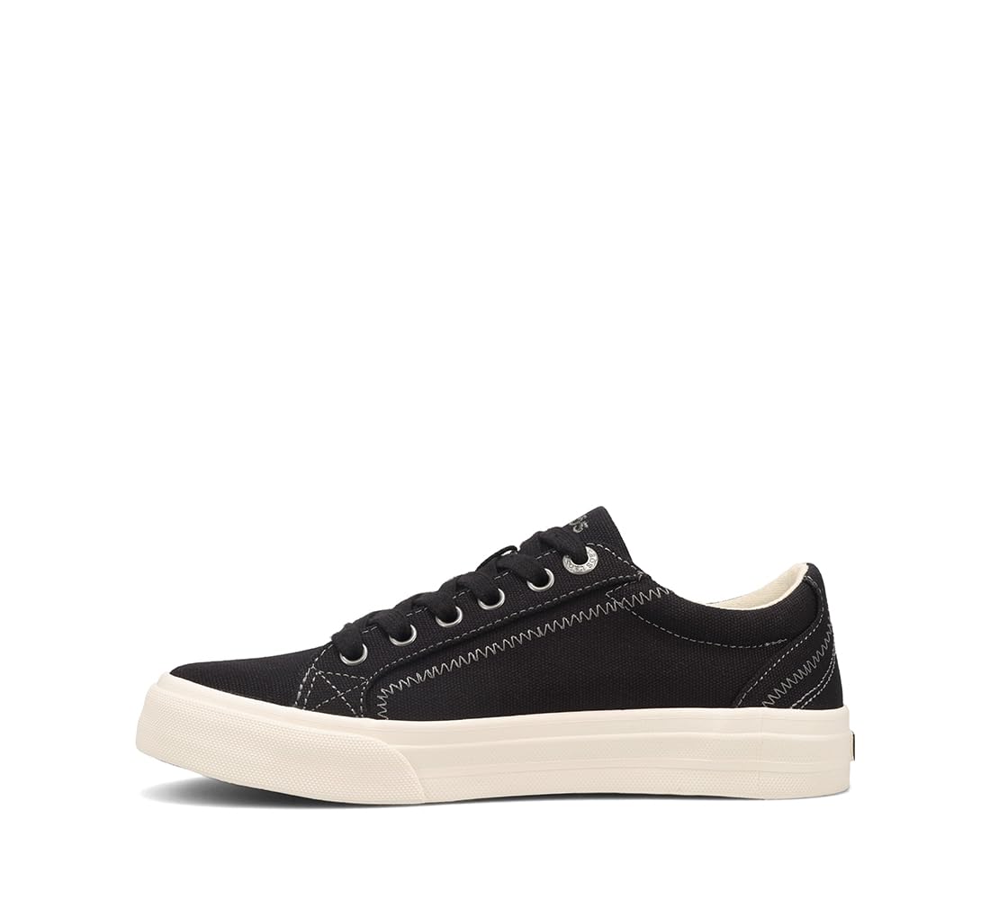 Taos Plim Soul Women's Sneaker-Stylish Platform Sneaker with Curves & Pods Removable Footbed, Arch Support, Classic Design for Everyday Fashion, All Day Comfort 9 Wide Black