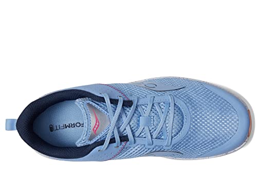 Saucony Kinvara 14 Lace to Toe Sneaker, Light Blue, 2.5 US Unisex Big Kid