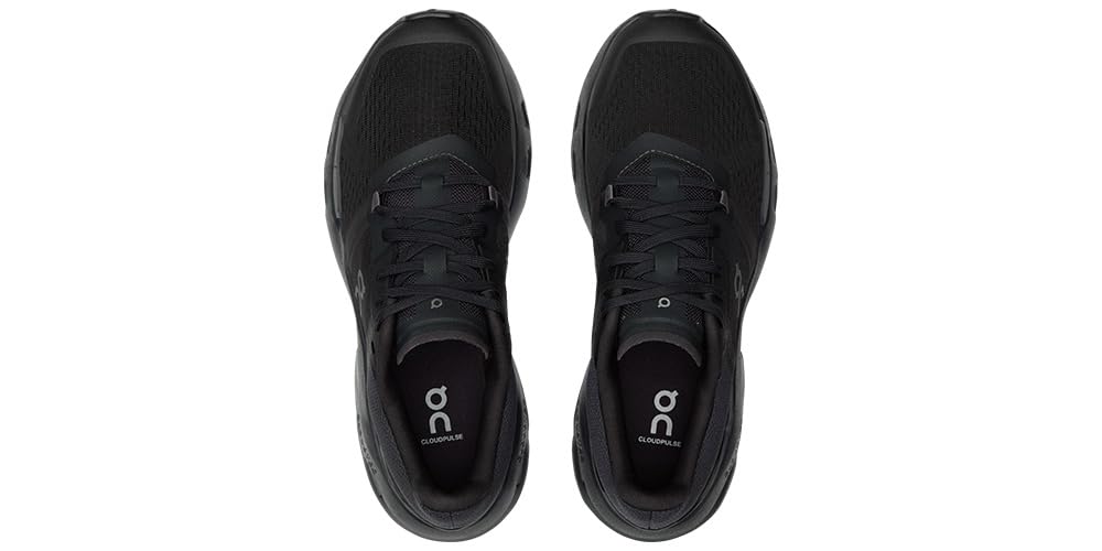 On Women's Cloudpulse Running Shoes Sneakers, Black Eclipse, 7.5