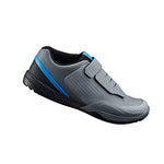 SHIMANO SH-AM9 Men's Bike Shoe, Gray/Blue, 5-5.5 Men (EU 38)