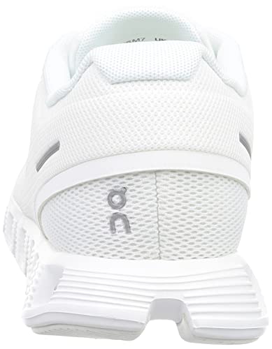 On Men's Cloud 5 Sneakers, Undyed White, 14 Medium US
