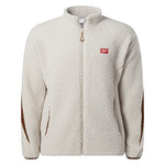 Reebok Standard Outdoor Back Vector Sherpa Jacket, Stucco, XS