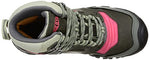 KEEN Women's Ridge Flex Mid Height Waterproof Hiking Boot, Castor Grey/Dubarry, 11