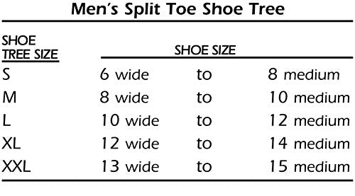 Florsheim Men's Travel Shoe Tree, 6211, Cedar, Medium (Size 8 Wide to 10 Medium)