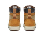 Timberland Davis Square Leather and Fabric Boot Wheat Nubuck 9 D (M)