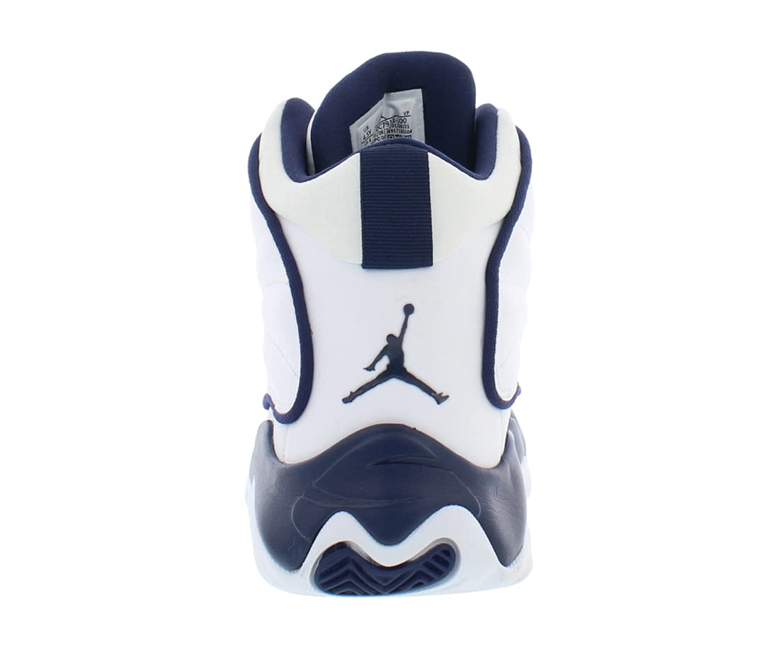 Jordan Pro Strong (Big Kid) White/Midnight Navy/Gym Red 4 Big Kid M