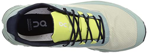 On Cloudvista Waterproof Men's Running Shoes, chalk/moss, 29.0 cm