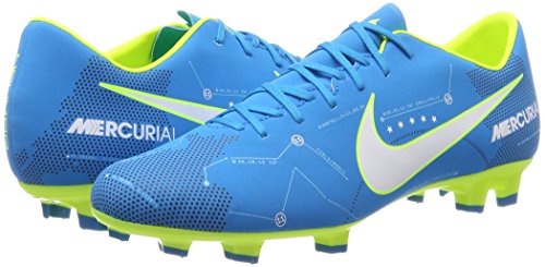 Nike Mercurial Victory VI Neymar Jr FG Men Soccer Cleats -Blue Size: 7