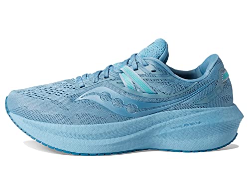 Saucony Women's Triumph 20 Running Shoe, Skyway, 10.5