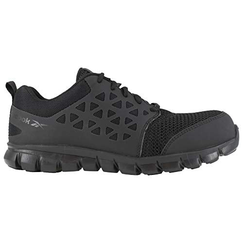 Reebok Work Sublite Cushion Work- Men's Comp Toe- Eh- Pr Athle Black - 15 Wide