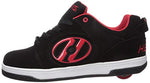 HEELYS Men's Little Kid Tennis Shoe, Black/Red, 13