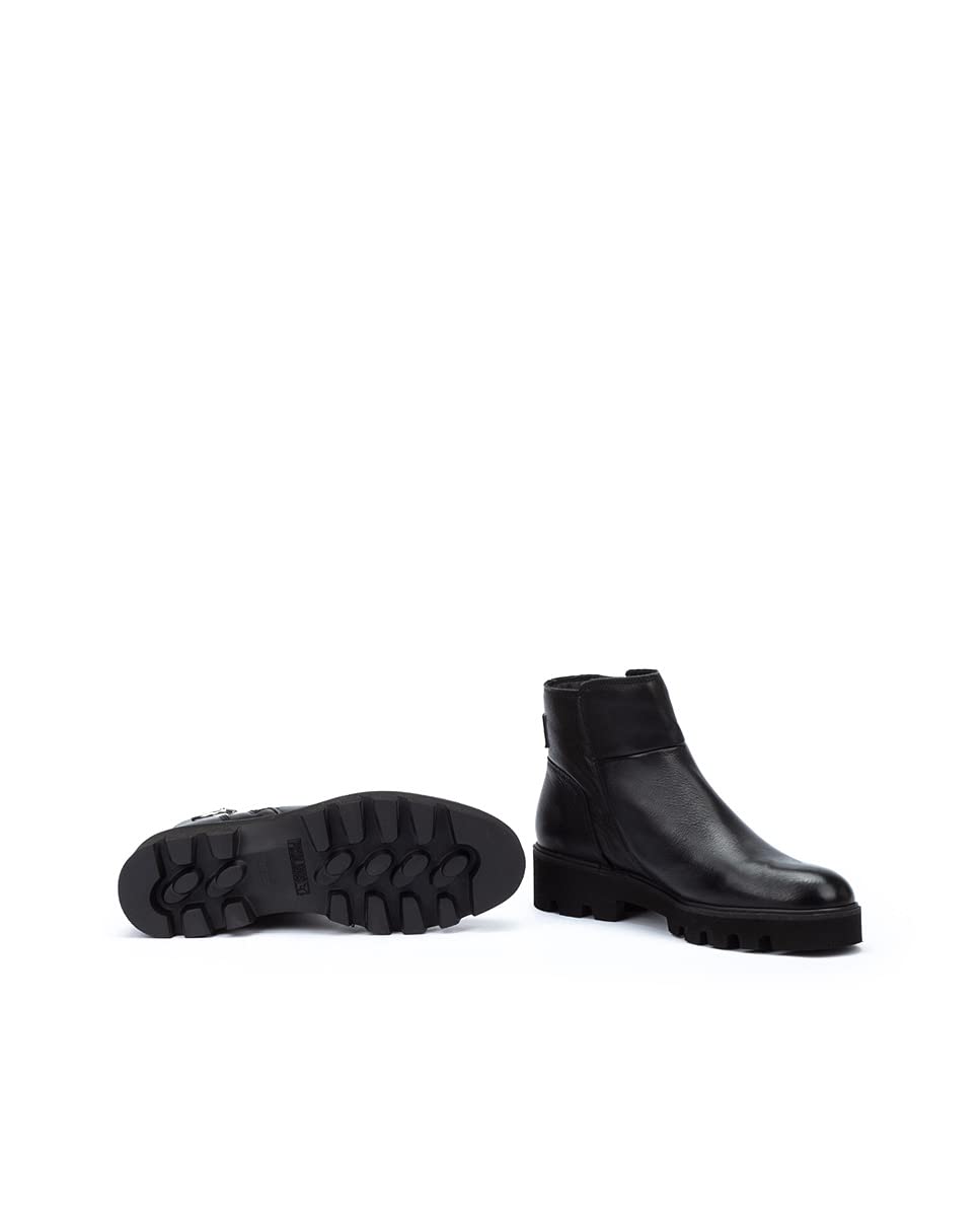 Pikolinos Women's Military Boots Salamanca W6Y, Black/White, 40 EU