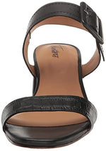 Trotters Women's Heeled Sandals, Black, 9 Wide