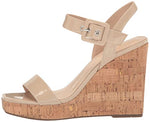 Marc Fisher Women's LUKEY Wedge Sandal, Malted Milk 150, 5.5