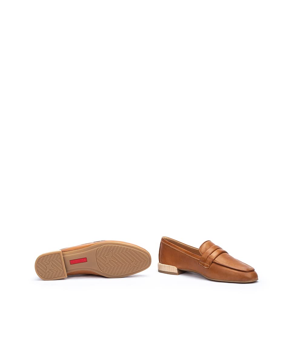 PIKOLINOS Loafers Leather Almeria for Woman Brandy