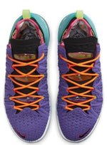 Nike Men's Lebron 18 Basketball Shoes, Psychic Purple/Multi-colour/Black, 9.5