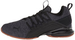 PUMA mens Axelion Cross trainer, Asphalt Black, 8.5 US