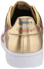 adidas Originals Men's Continental 80 Sneaker, Gold Metallic/Crystal White, 5 M US