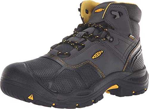 KEEN New Men's Logandale 6" WP Soft Toe Ankle Boot Raven/Black 10.5 D