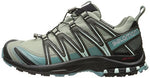 Salomon Women's XA Pro 3D ClimaSheild Waterproof Trail Running Shoes, Shadow/Black/Artic, 7 M US
