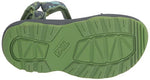 Teva Boy's Hurricane XLT2 Sandal, Dino Meadow Green, 8 Toddler
