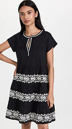 Roller Rabbit Women's Pamela Dress, Black, S