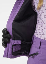 Helly-Hansen Junior Unisex Jewel Jacket, 678 Crushed Grape, 14