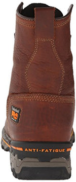 Timberland PRO Men's 8 Inch Boondock Composite Toe Waterproof Work and Hunt Boot, Brown Tumbled Leather, 11.5 W US
