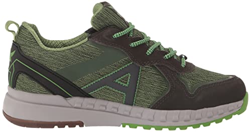 ALLROUNDER by MEPHISTO Women's Trail-Tex Sneaker, Black Olive, 6