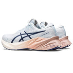 ASICS Women's NOVABLAST 3 Running Shoes, 8, Sky/Cream