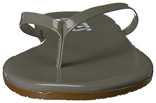 TKEES Women's Glosses Flip Flop, Sweet Smoke, 9 B US