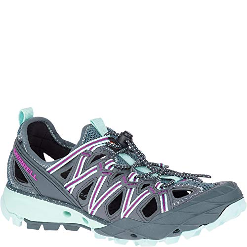 Merrell Women's CHOPROCK Sieve Water Shoes, Blue Smoke, 10