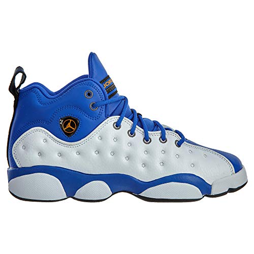 Jordan 820273-400: Kids Jumpman Team II Hyper Royal/White BG Basketball Sneakers (6 M US Big Kid)