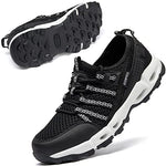KEENPACE Women's Water Hiking Shoes for Summer Outdoor Sport River Beach Amphibious Aerobics Swimming Trail Trekking Walking Lightweight Quick Dry Breathable Arch Support Black
