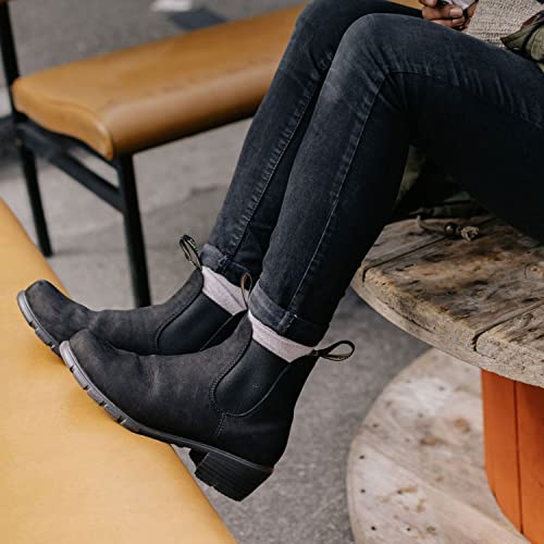 Blundstone BL1960 Chelsea Boot Black Nubuck AU 5 (US Women's 8) B (M)