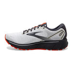 Brooks Men's Ghost 14 Neutral Running Shoe - Oyster/Cherry/Ebony - 14 Medium