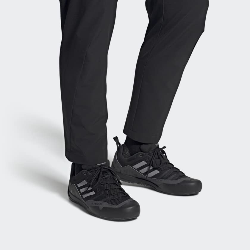 adidas Terrex Swift Solo Approach Shoes Men's, Black, Size 4