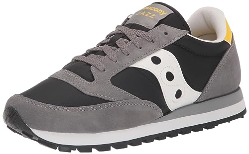 Saucony Men's Jazz Original Sneaker, Grey/Black, 7