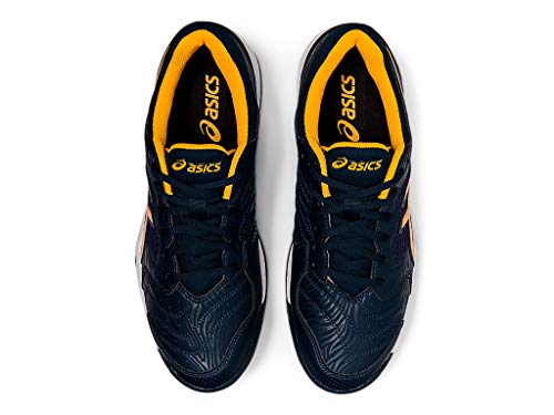 ASICS Men's Gel-Dedicate 6 Tennis Shoes, 10, French Blue/Amber