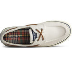 Sperry mens Bahama Ii Distressed loafers shoes, Off White, 9 US