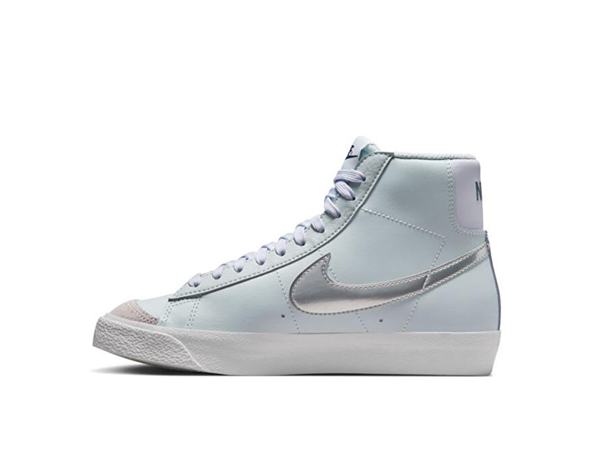 Nike Blazer 77 GS Pure Platinum/Metallic Silver Size 6