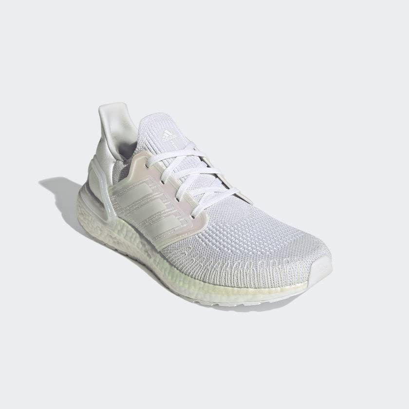 adidas Ultraboost 20 Shoes Men's, White, Size 4