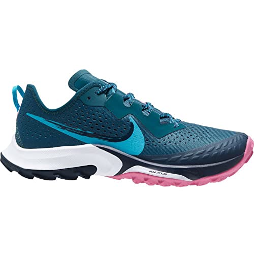 Nike Womens Air Zoom Terra Kiger 7 Trail Running Shoe (10, Dark Teal Green/Turquoise Blue, Numeric_10)