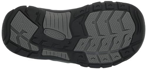 KEEN Newport H2 Closed Toe Water Sandals, Austern/Black, 11 US Unisex Little Kid